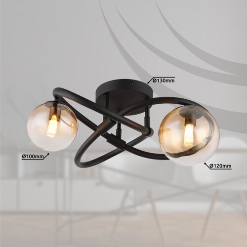 Globo 56141-2D - LED plafonski luster TUBERIUS 2xG9/3,5W/230V Slike
