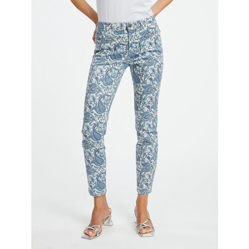 Orsay Blue Women Patterned Slim Fit Jeans - Women Cijene