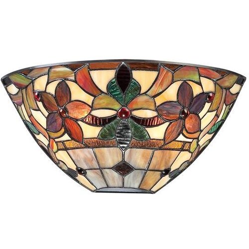 Elstead Lighting Elstead Kami 2 stropni svetilki Tiffany, vintage bronasta, E14, (22099201) Cene