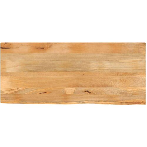 Stolna Mizna plo&amp;scaron;ča z naravnim robom 140x60x3,8 cm trden mangov les, (21412017) Slike