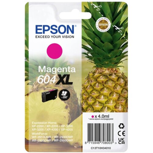 Epson Kartuša 604XL (C13T10H34010) (škrlatna), original Cene