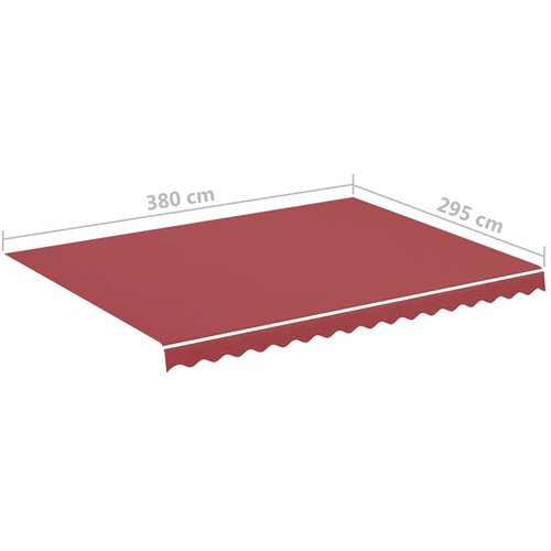  Zamjenska tkanina za tendu bordo 4 x 3 m Slike