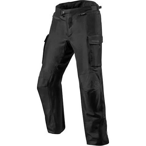 Rev'it! Outback 3 Black L Regular Tekstilne hlače