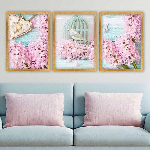 Wallity Set uramljenih slika 3AC_74080437, 3 Dela Cene