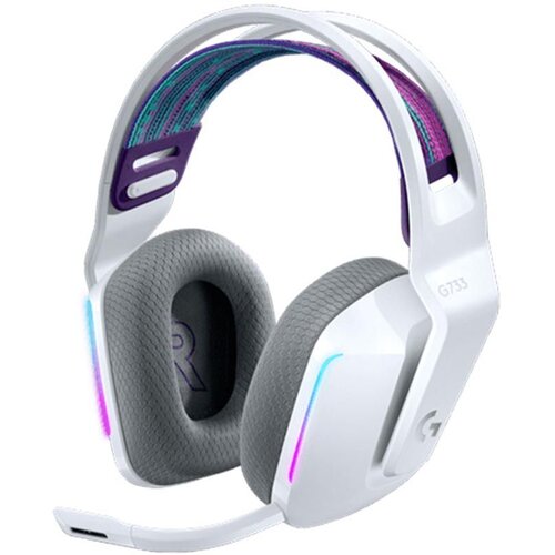 Logitech Slušalice G733 Lightspeed White Cene