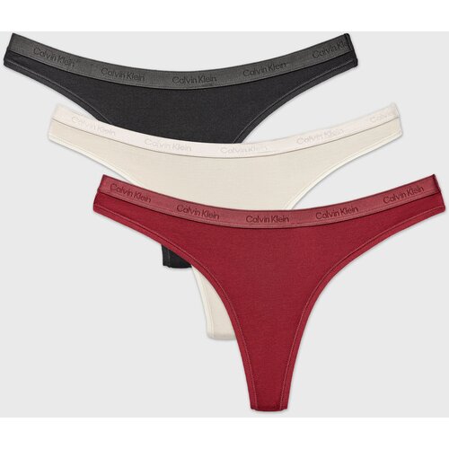 Calvin Klein 3PACK Bombažne tangice Modern Holiday Cene
