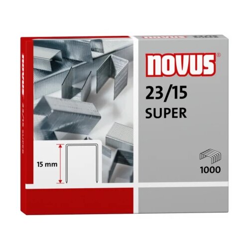 Klamerice Novus 23/15 super, 1/1000, 120 listova Novus 05KMN2315 Cene