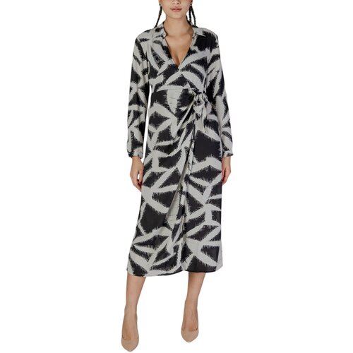 Jacqueline_de_yong Dolge obleke Jdybase Life L/S Wrap Wvn 15336123 Črna Cene