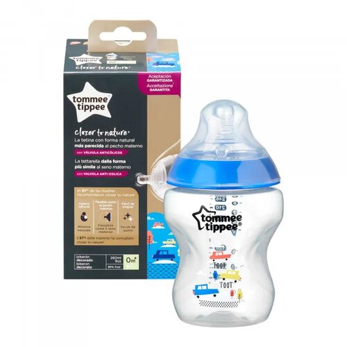 Tommee Tippee dekorativna bočica 260 ml dječak Cijene