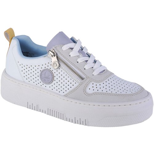Rieker Nizke superge Sneakers Bela Slike