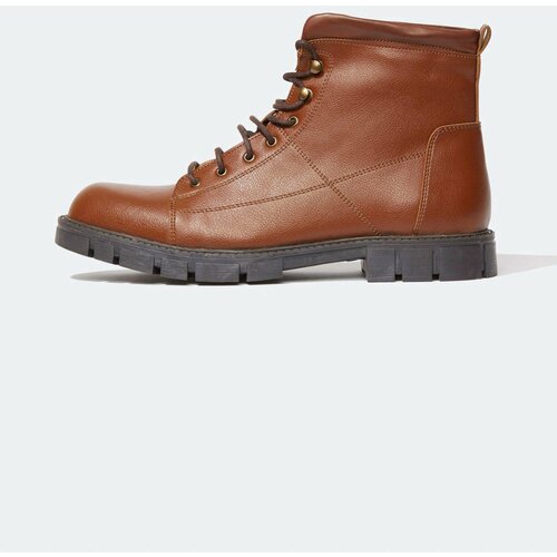 Defacto Faux Leather High Sole Boots Cene