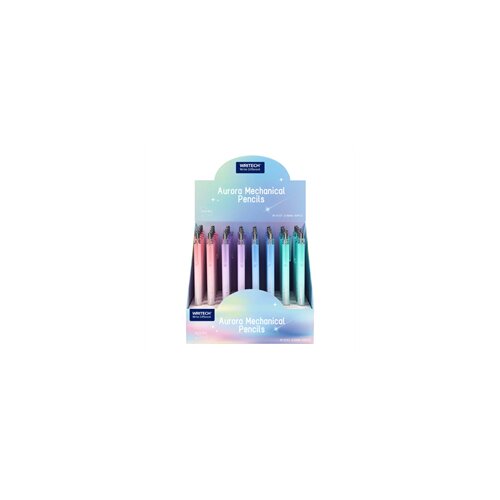 Writech Tehnička olovka Aurora Pastel, 0,5 mm, kompletan stalak, 40 komada Cijene