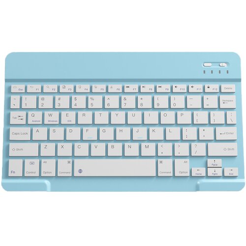 INF Brezžična Bluetooth tipkovnica - 10-palčna, polnilna Blue, (5000071890) Cene