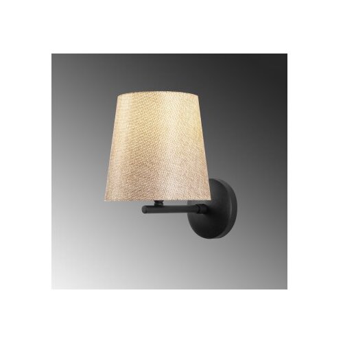 Opviq Zidna lampa E27 Grlo, Crno-krem Slike