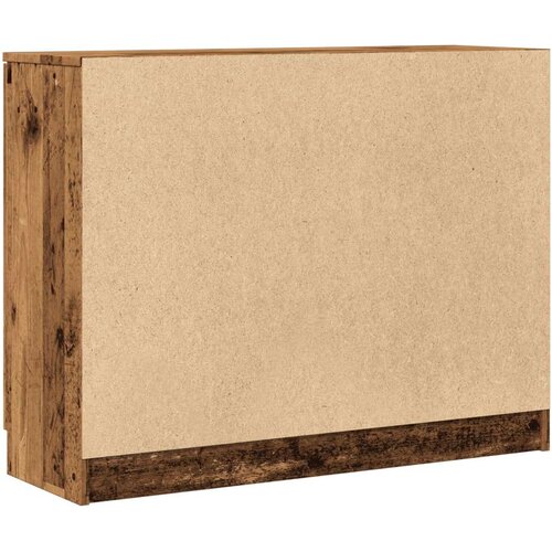 VidaXL Komoda boja staro drvo 90,5x30x70 cm od konstruiranog drva Slike