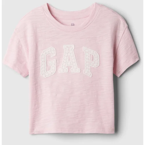 GAP Kids ́s T-shirt with logo - Girls GAP Kids ́s T-shirt with logo - Girls