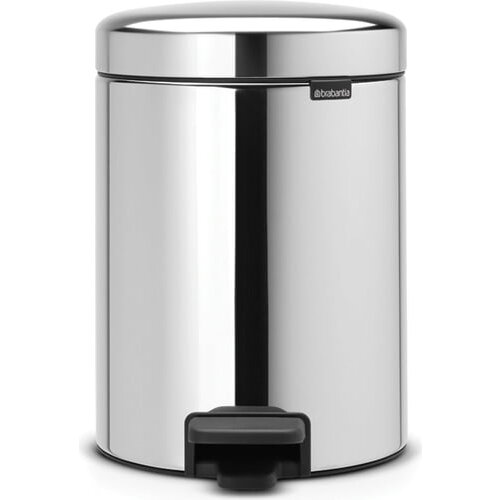 Brabantia Koš za odpadke s pedalom Newicon, 5L s plastičnim vložkom - svetlikajoče jeklo Cene