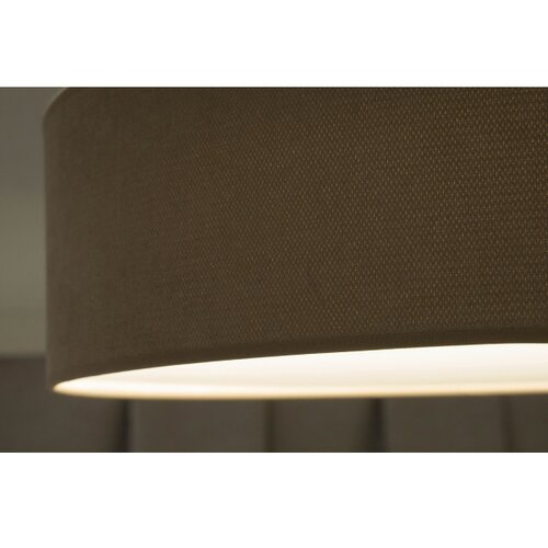  Duolla - LED plafonsko svetlo CORTINA LED/26W/230V prečnika 45 cm 4000K braon Slike