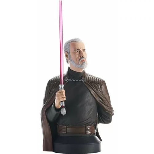 Disney Star Wars Revenge of the Sith Count Dooku 1:6 Scale Mini-Bust, (20499632)