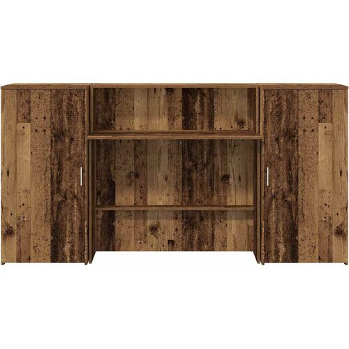  Recepcijski stol 200x50x103,5 cm od konstruiranog drva Slike