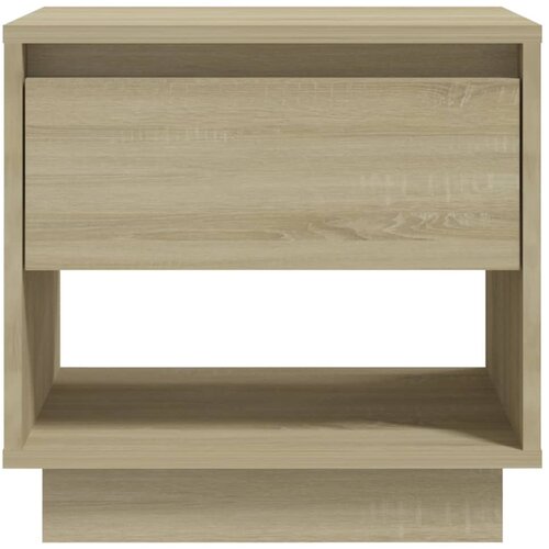  Noćni ormarići 2 kom boja hrasta 45x34x44 cm konstruirano drvo Slike