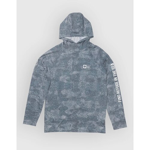 Salty Crew Mariner Hood Tech Longsleeve Lycra dark navy Cene