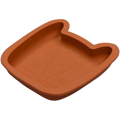 Tryco silikonski krožnik leopard sienna Cene