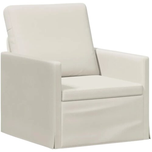  Fotelja Krem 70 x 81 x 82 cm Bar&amp;scaron;un - Krem 60 cm Slike