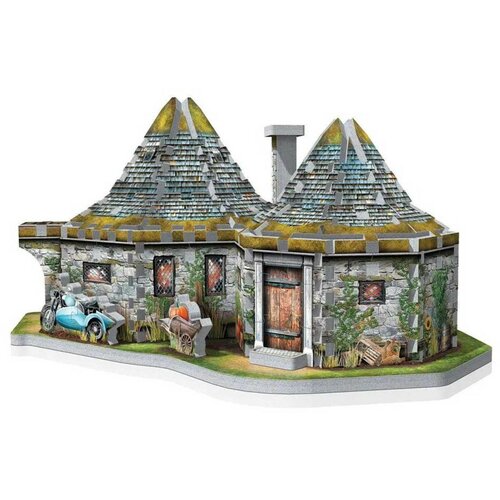 Wrebbit3D puzzle harry potter - 3D - hagrid's hut Cene