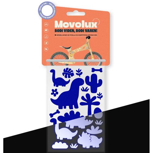 Movolux visoko odsevne nalepke Power in Nature, modre Slike