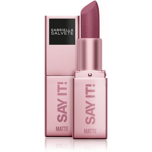 Gabriella Salvete Say It! It Matters matirajući ruž za usne s puder efektom nijansa 03 4 g Slike