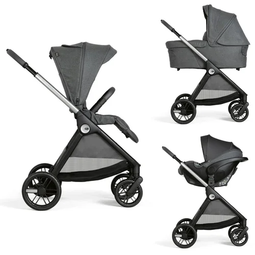 Chicco kolica 3u1 Bellagio 3u1 satin black 8713645, 8713745, 8714645