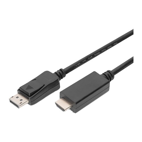 Digitus adapter displayport na hdmi 2m crna Slike