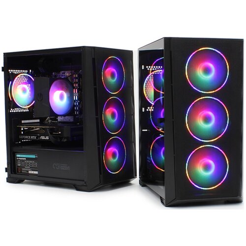 Ct BEAST Pro R5 gejmerski kompjuter AMD Ryzen 5 8400F 16GB 1TB SSD RAdeon RX7600 8GB 750W Cene