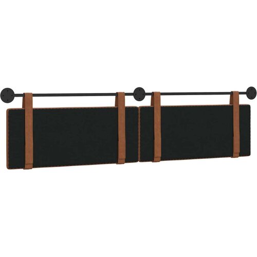  Držeće uzglavlje Zidne Smeđa 210 x 55 x 5 cm Antikni PU - Smeđa 200 cm bez LED Slike