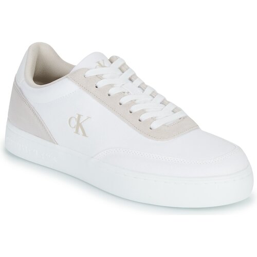Calvin Klein Jeans Nizke superge CLASSIC CUPSOLE MG CANVAS Bela Slike