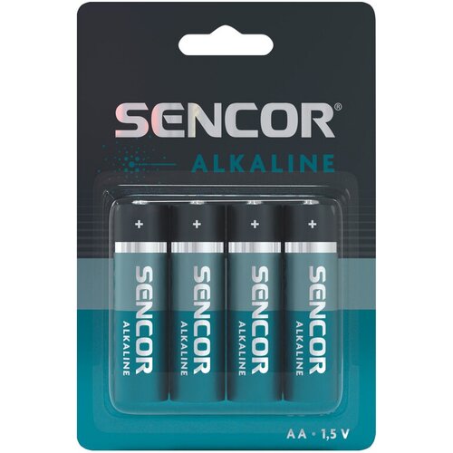 Sencor Baterija LR06 AA 4BP Alkalna 4/1 Slike