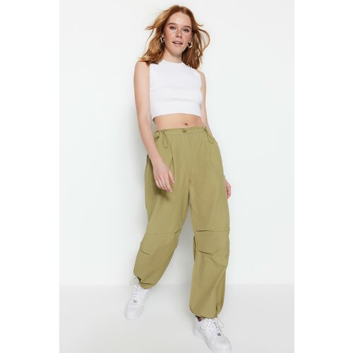 Trendyol Pants - Green - Joggers Cene