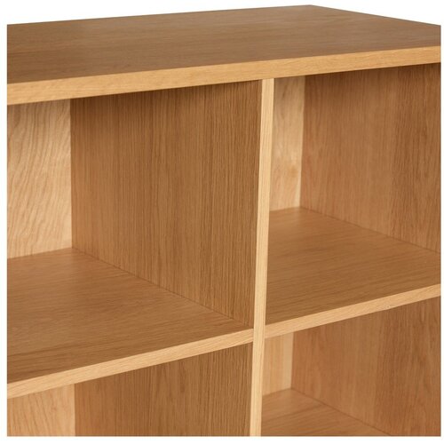 H&amp;uuml;bsch Regal v hrastovem dekorju v naravni barvi 80x95x30 cm Disco &amp;ndash; Slike