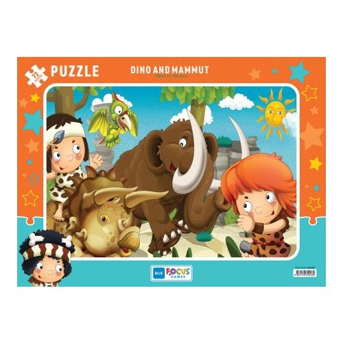  Puzzle 72 pcs dino and mammut bf248 ( 108/22480 ) Cene