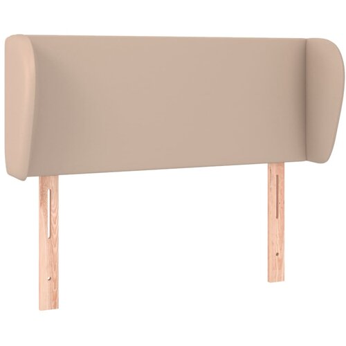  Uzglavlje s u&amp;scaron;ima boja cappuccina 93x23x78/88 cm umjetna koža Slike
