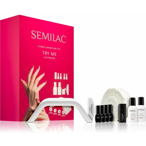 Semilac UV Hybrid Try Me set za odlično manikiro