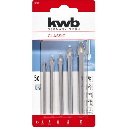 KWB Svrdlo za staklo set 5/1 4-10 mm Cijene