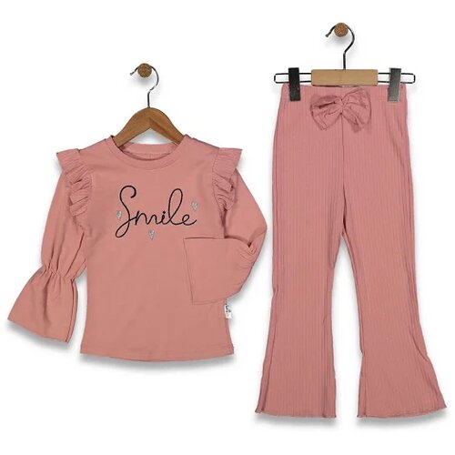  Komplet majica i helanke 252415, Roze Slike