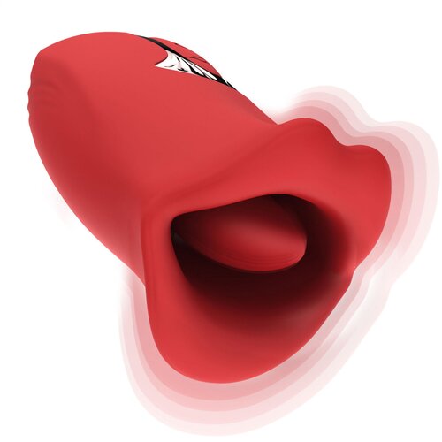 Toy Joy The Kisser The Oral-Like Stimulator Red Slike