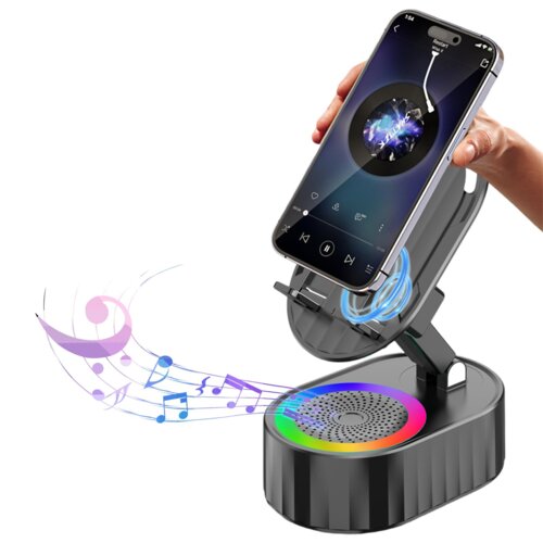 Venisymlis Pametni senzor stojalo zvočnik domači brezžični Bluetooth zvočnik pisarniški navpični tablični računalnik, (22069603) Cene