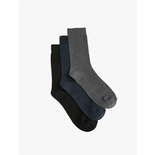 Koton Basic 3-Piece Socks Set