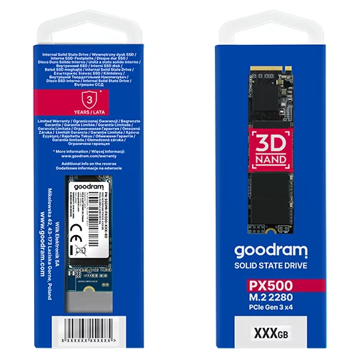 Goodram VGRADNI DISK SSD 256GB PX500 M.2 NVME GOODRAM
