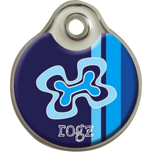 Rogz ID privezak za pse Indigo Bone Slike