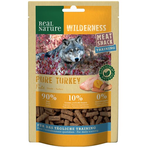 Real Nature poslastica za pse Wilderness Meat Snack Soft puretina 150 g Cijene